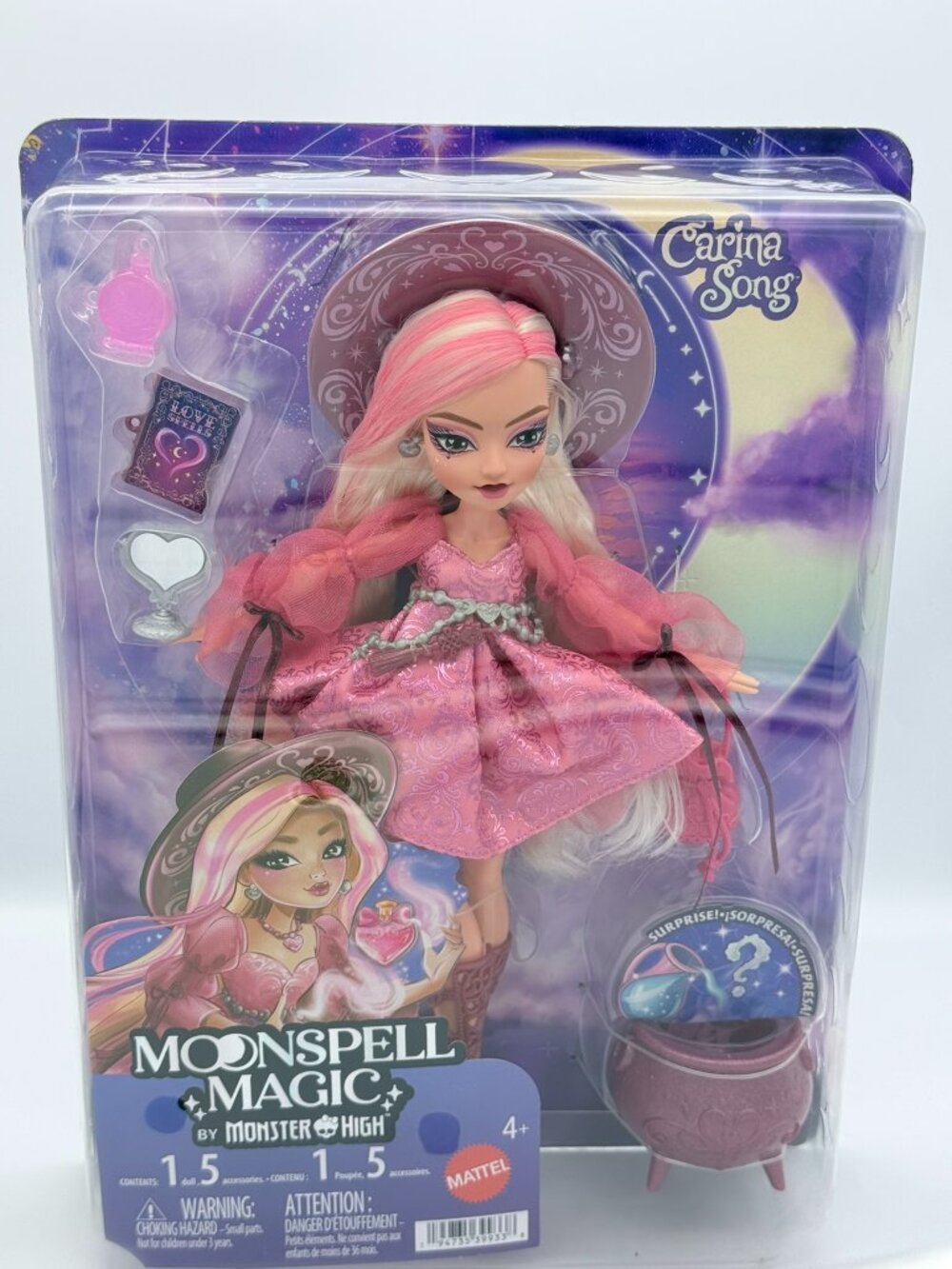 Monster High Moonspell Magic Carina Song Love Witch Doll NIB